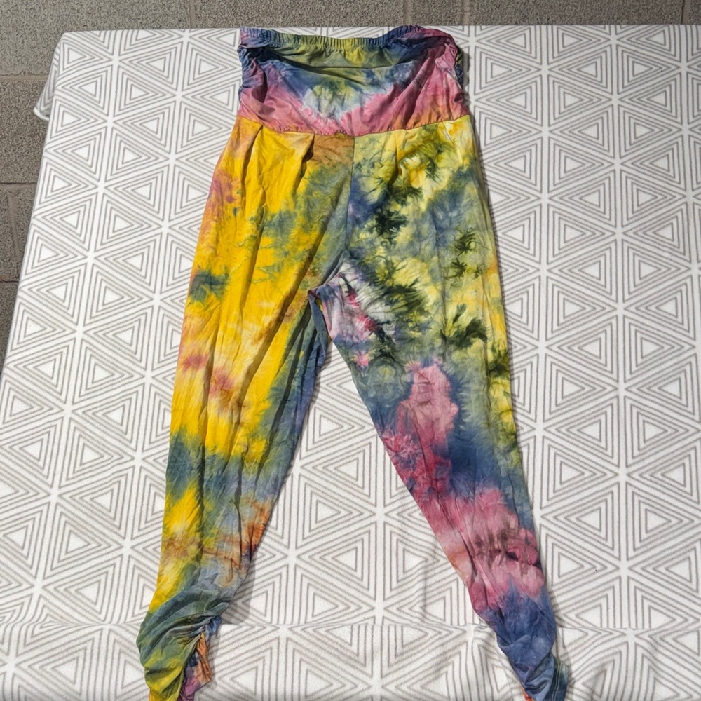 Absolutely Kids Yellow and Green Joggers - Picture 9 of 9